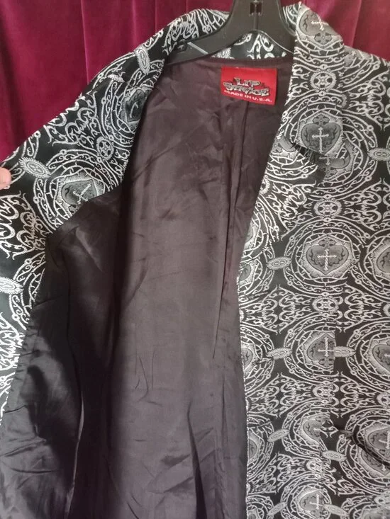 Lip Service mid 90s industrial-goth crossover aesthetic matching set - Picture 9 of 15